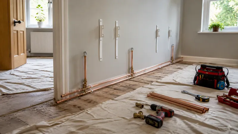 Central Heating Installation service detail by Great Gas Ltd in a West London property